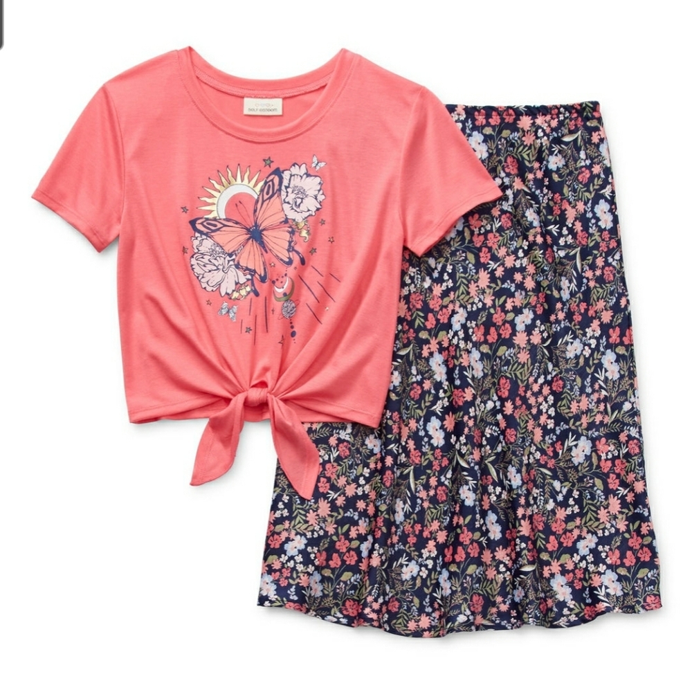 Big Girls Skirt Set Size 16